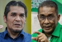 Radzi (kiri) dan Takiyuddin. 