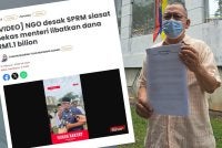 Mohd Zaidi ketika ditemui pemberita di hadapan Ibu Pejabat SPRM pada Isnin.