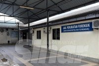 Suasana bilik mayat HTAA yang masih lenggang semasa tinjauan Sinar Harian kira-kira jam 10 pagi Rabu.