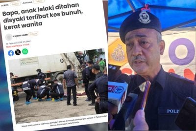 Laporan Sinar Harian. Gambar kecil: Syed Lot