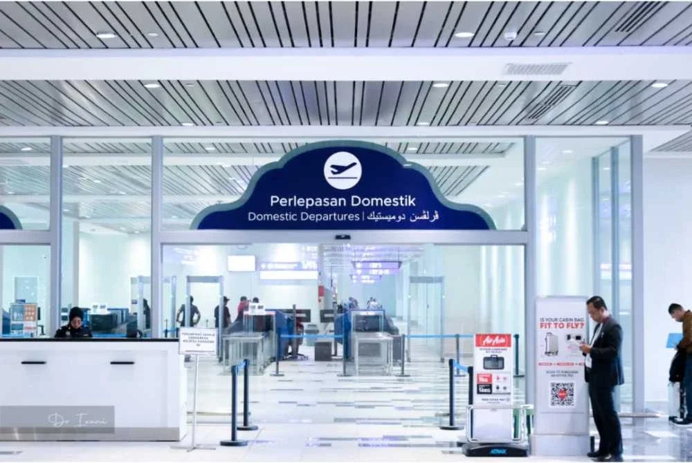 Balai berlepas di LTSIP Pengkalan Chepa, Kota Bharu sudah berpindah ke terminal baharu bermula pada Khamis