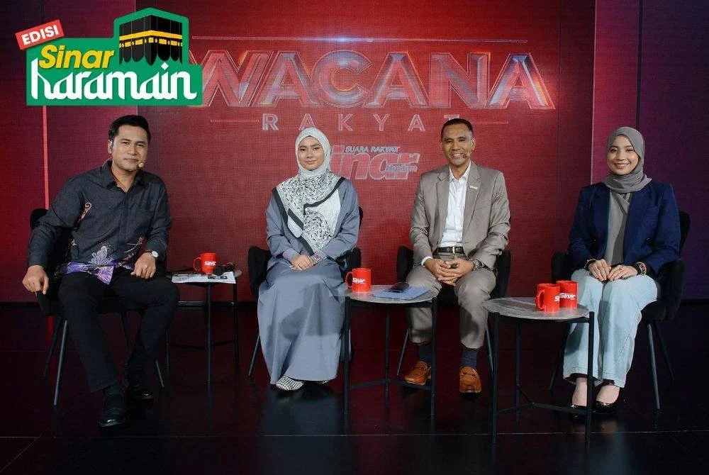 MASHITAH (kanan) dalam Wacana Rakyat yang dihoskan Ismail Adnan (kiri). 