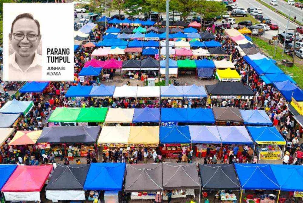 Memang sudah lumrah dalam bulan Ramadan ada peniaga bermusim dan mengambil kesempatan berniaga. FOTO: Bernama