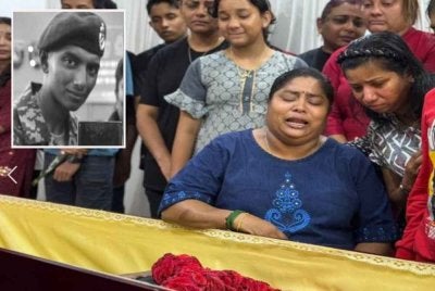 Usha (dua dari kanan) berkata ketika ini siasatan dalaman lanjut termasuk ujian tertentu bagi mengetahui punca sebenar kematian Indiran.