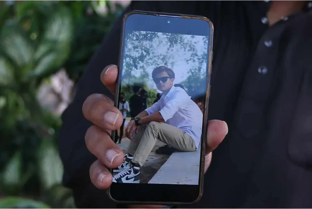 Foto arwah Muhammad Adam Aiman Abd Hamid yang dikongsikan kepada media.