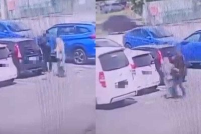 Seorang lelaki berpura-pura bertanya arah sebelum merampas kunci kereta daripada seorang wanita di tempat letak kereta sebuah pasar raya di Taman Putri, Kulai