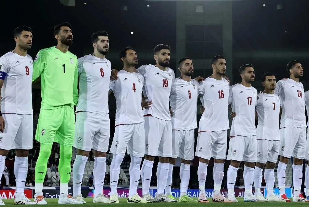 Pasukan Iran yang dikenali dengan jolokan Team Melli tampil buat kali ketujuh dan keempat berturut-turut di Piala Dunia. Foto Agensi
