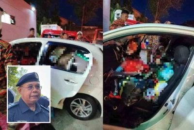 Wanita ditemui tidak sedarkan diri di dalam kereta di Paya Terubong meninggal akibat radang paru-paru. Gambar kecil: Abdul Rozak 
