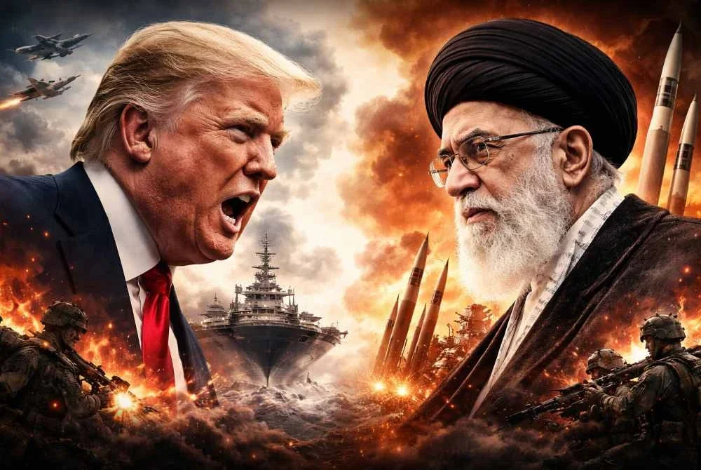 Trump menentang Iran.- Agensi
