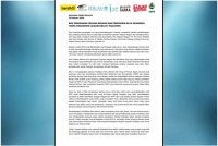 Kenyataan bersama kumpulan masyarakat sivil pada Isnin.