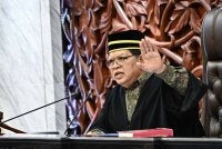 Speaker Dewan Rakyat, Tan Sri Johari Abdul. Gambar fail 