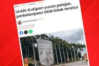 Menurut LKAN 1/2026 yang dibentangkan di Dewan Rakyat pada Isnin, UKM dikesan berdepan ketakteraturan serius dan pelanggaran tatakelola dalam kutipan hasil yuran pelajar dan perbelanjaan di universiti itu.