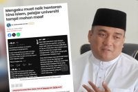 Mohd Fakhrul mengadakan sidang akhbar di Pejabat UMNO Pekan pada Rabu.