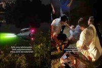 Tujuh pemuda bertindak terjun ke dalam tasik bagi menyelamatkan seorang wanita bersama dua anaknya selepas kenderaan dinaiki mereka terjunam ke dalam tasik berkenaan.