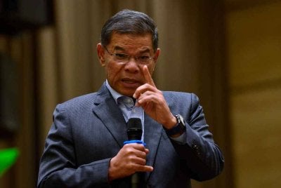 Menteri Dalam Negeri, Datuk Seri Saifuddin Nasution Ismail. Foto Bernama 