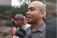 Muhammad Hariz (kanan).