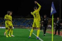 Ronaldo meraikan jaringannya dengan gaya sambutan baharu.