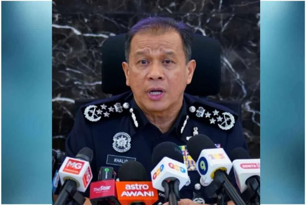 Ketua Polis Negara, Datuk Seri Mohd Khalid Ismail