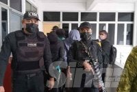 Tiga jurulatih Pasukan Latihan Pegawai (Palapes), Universiti Teknologi Malaysia (UTM) didakwa di Mahkamah Sesyen Kota Tinggi pada Jumaat.