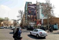 Suasana di bandar Teheran, Iran -AFP