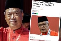 Muhyiddin menegaskan bahawa beliau langsung tidak terkesan dengan kenyataan Hamzah yang kini menganggapnya sebagai musuh utama.