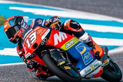 Hakim Danish memulakan saingan Moto3 esok di petak ke-15. Foto: FB Hakim Danish