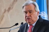 Antonio Guterres - Foto AFP