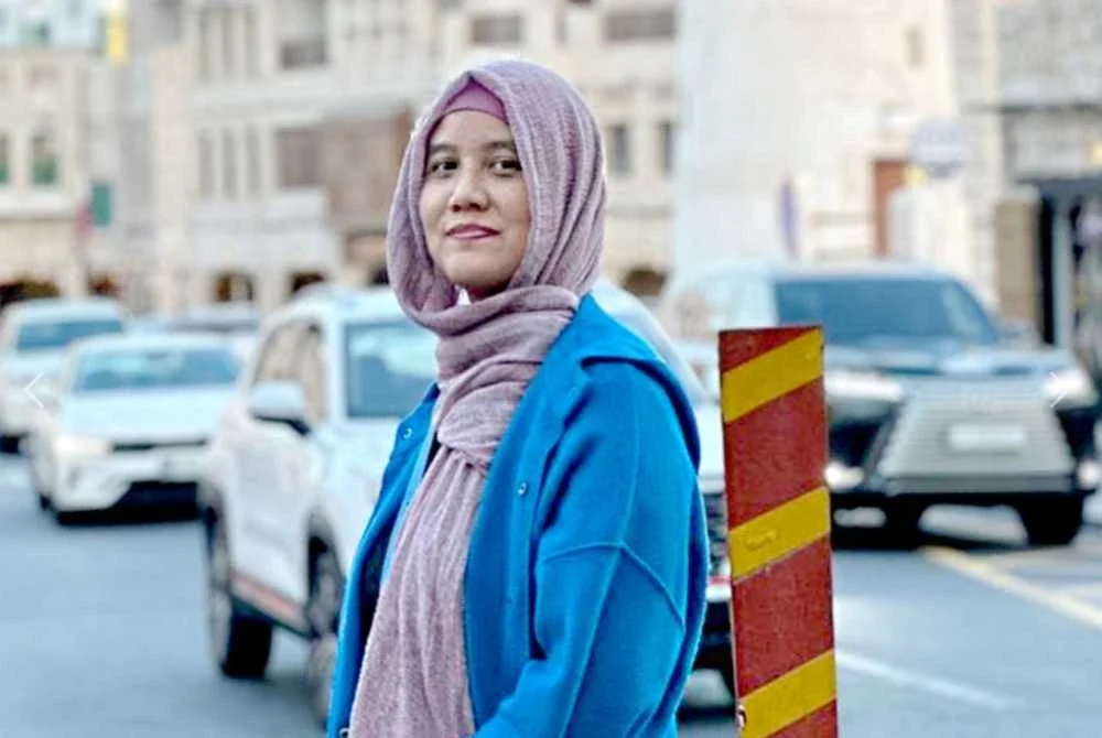 Syakirah menetap di Doha bersama suami dan anak perempuannya. Foto Bernama