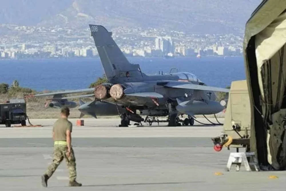 Pangkalan tentera UK di Cyprus. Foto: Agensi