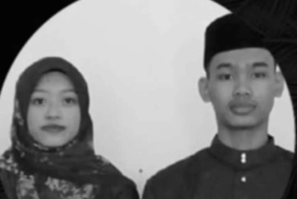 Siti Nur Zulaikha (kiri) dan abangnya, Luqman Nulrois maut selepas terbabit dalam kemalangan ketika dalam perjalanan pulang ke asrama mereka pada Ahad.