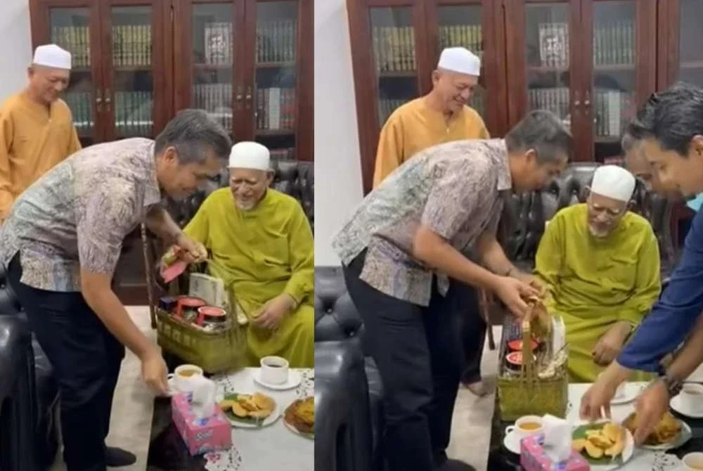 Tangkap layar video yang dikongsi Mohd Radzi di Facebook.