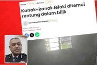 Kanak-kanak lelaki yang maut dalam kebakaran di PPR Kampung Muhibbah, dipercayai ditinggalkan bersama lima lagi adik-beradiknya tanpa pengawasan orang dewasa. Gambar kecil: Mohd Rosdi