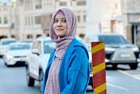 Syakirah menetap di Doha bersama suami dan anak perempuannya. Foto Bernama