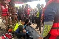 Mayat mangsa dihantar ke HTAA untuk proses bedah siasat selepas pengecaman pihak keluarga.