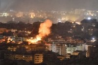 Tentera Israel melancarkan gelombang serangan baharu ke atas kemudahan stor senjata Hizbullah dan infrastruktur lain di Lubnan - Foto: Agensi