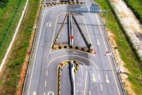 Gambar yang dirakam di susur pusingan U Sungai Kandis.