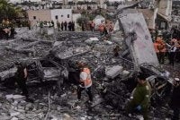 Persatuan Bulan Sabit Merah Iran memaklumkan sekurangnya-kurangnya 555 orang terkorban setakat ini akibat serangan bersama Israel dan AS - Foto: Agensi