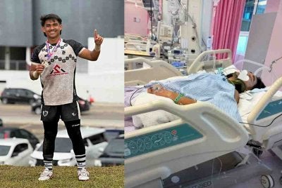 Sayyid Iskandar terpaksa ditidurkan bagi meneruskan rawatan.