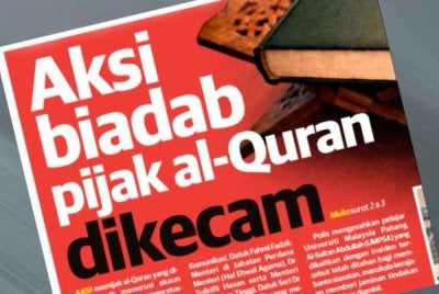 Menurut Jabatan Peguam Negara, terdapat keterangan yang mencukupi untuk pertuduhan dikenakan terhadap lelaki berkenaan.