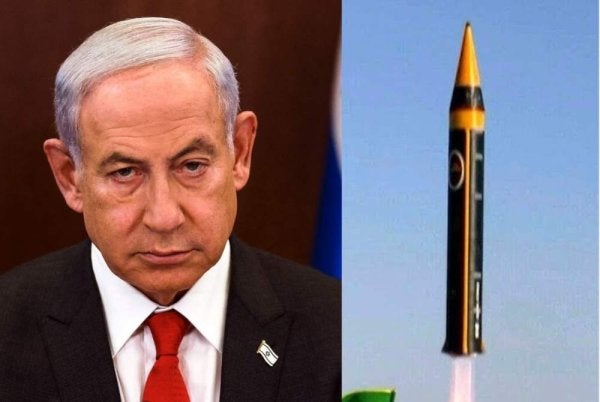 IRGC Iran pada Isnin mendakwa yang serangan peluru berpandunya menyasarkan pejabat Perdana Menteri Israel, Benjamin Netanyahu serta kediaman Komander Tentera Udara Israel, Tomer Bar. - Foto: Agensi