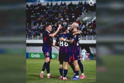 JDT berada pada momentum terbaik untuk cuba mengejutkan Sanfrecce Hiroshima. Foto: JDT