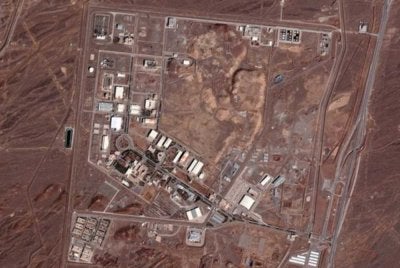IAEA mengesahkan "kerosakan terkini pada bangunan pintu masuk” fasiliti nuklear Natanz di Iran. Foto: Agensi