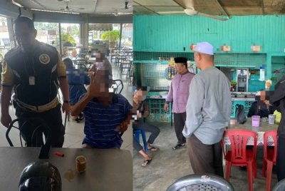 Individu yang ditahan telah diberikan Notis Perintahkan Hadir ke Unit Penguatkuasaan, Pejabat Agama Islam Daerah bagi tindakan lanjut. Foto Bahagian Penguatkuasaan JAIPk
