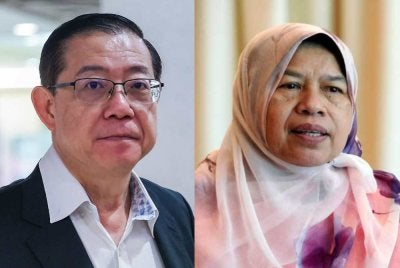 Guan Eng dan Zuraida.