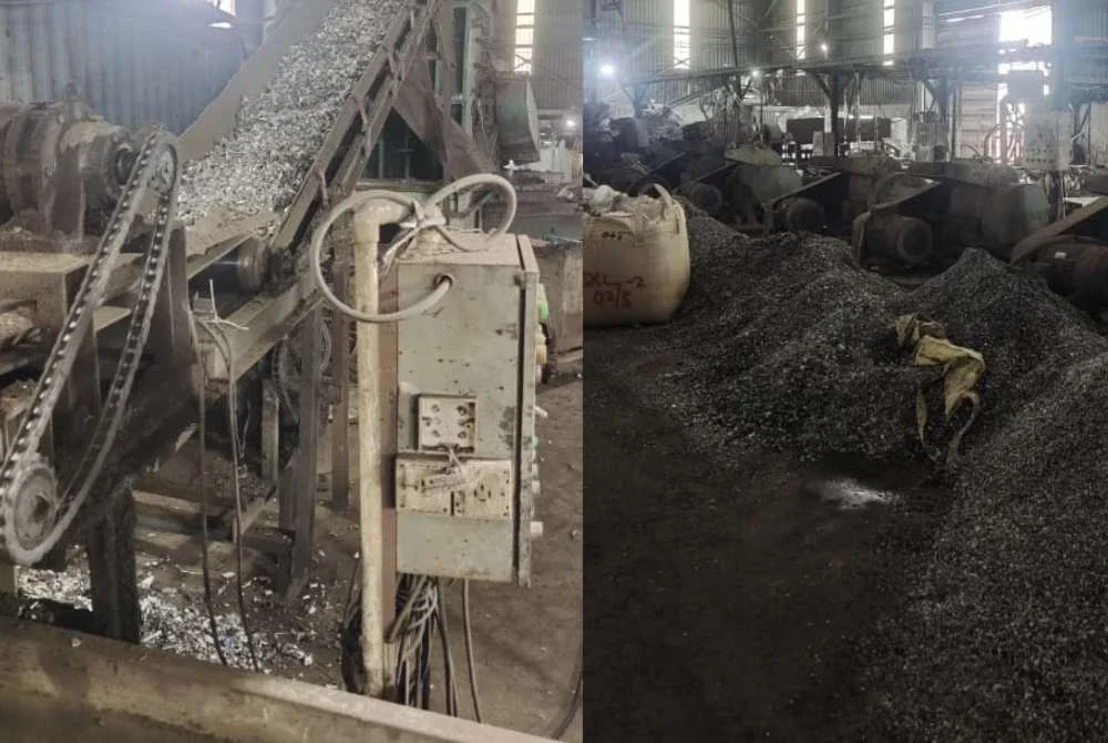 Kegiatan memproses e-waste secara haram di sebuah premis di Perindustrian Kapar Bestari dibongkar pada Khamis.