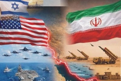 Iran menggunakan strategi ketahanan asimetrik melawan ancaman lebih kuat secara tidak konvensional.