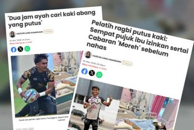 Laporan Sinar Harian.