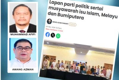  Pertemuan lapan parti bukti kesedaran kolektif Melayu, Islam dan Bumiputera masih hidup dan bernafas.