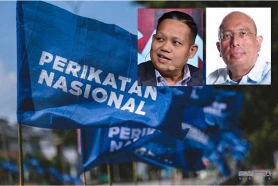 Kepimpinan PN mungkin menyedari bahawa terlalu bergantung kepada figura lama boleh mengehadkan ruang pembaharuan imej gabungan tersebut. Gambar kecil: Dari kiri Mujibu, Syed Agil.