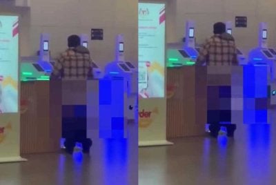 Video memaparkan seorang lelaki dipercayai melakukan aksi tidak senonoh di kaunter KLIA 2 tular di media sosial.